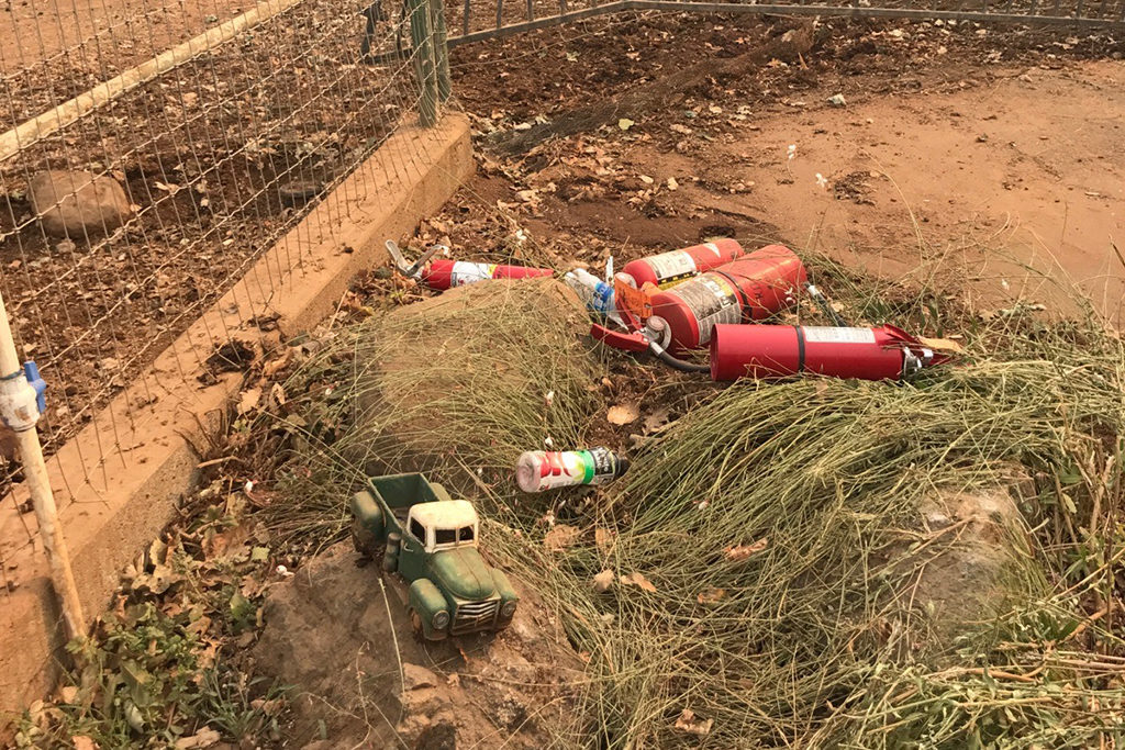 Used Fire Extinguishers
