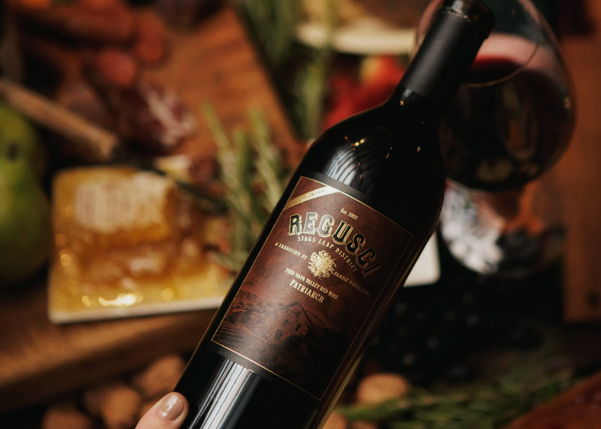 Regusci Wine Bottle
