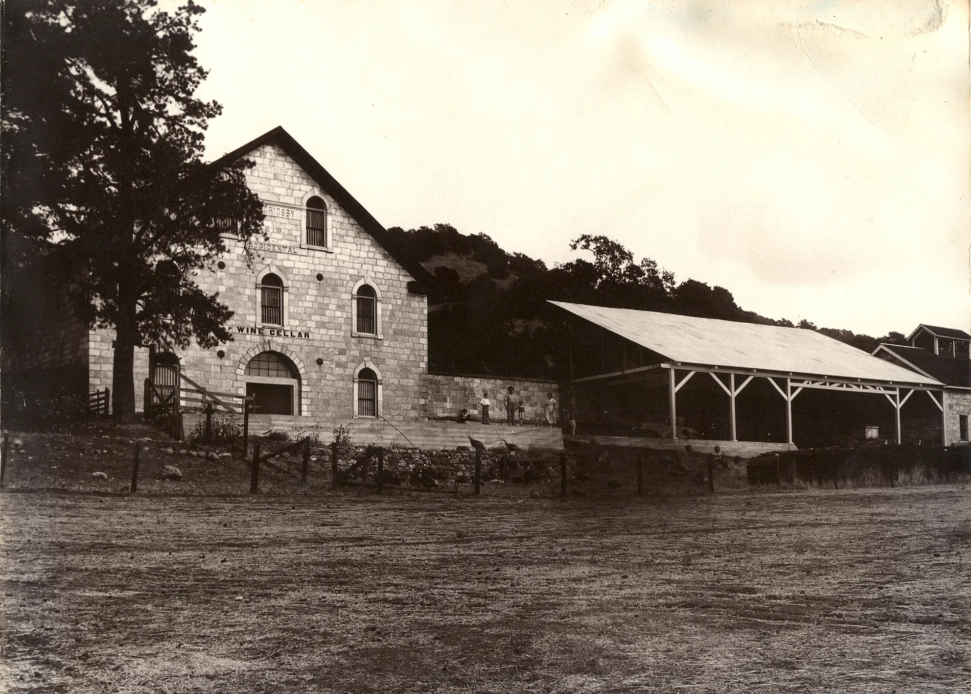 Old winery building